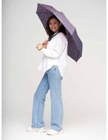 Купить зонт женский Henry Backer Q25809 Эйфелева башня в Надежная Джинса