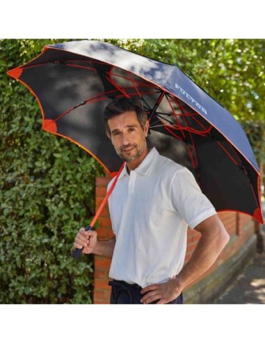 Купить зонт мужской Fulton S912-01 Black (Черный) в Надежная Джинса