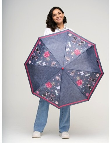 Купить зонт женский Fulton R346-1348 PurdyPrincess в Надежная Джинса