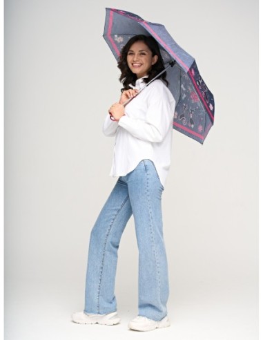 Купить зонт женский Fulton R346-1348 PurdyPrincess в Надежная Джинса