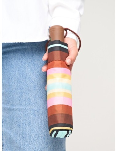 Купить зонт женский Fulton R346-1416 RodeoStripe в Надежная Джинса