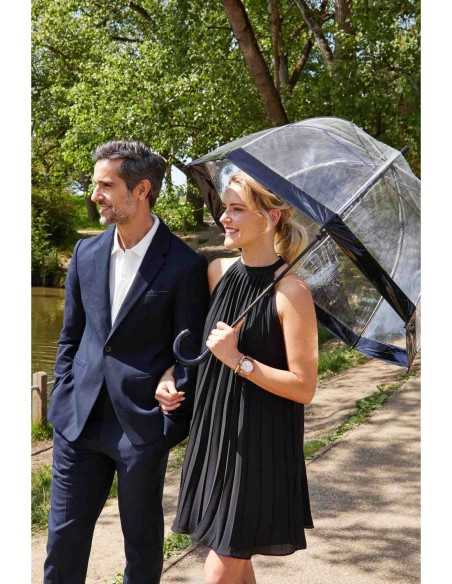 Купить зонт женский Fulton L041-01 Black (Черный) можно в Надежная Джинса