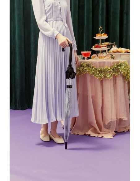 Купить зонт женский Fulton L041-01 Black (Черный) можно в Надежная Джинса