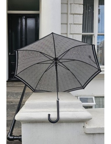 Купить зонт женский Fulton L065-2244 PowStripe в Надежная Джинса