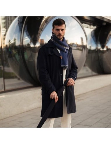 G940-033 Navy (Синий) Зонт мужской трость Fulton