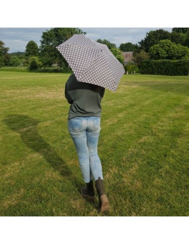 L501-4478 FlowerCheck (Цветная клетка) Зонт женский механика Fulton