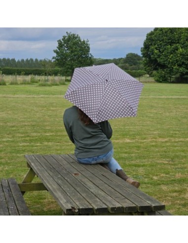 L501-4478 FlowerCheck (Цветная клетка) Зонт женский механика Fulton