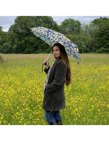 L354-4484 Sunflower (Подсолнухи) Зонт женский механика Fulton