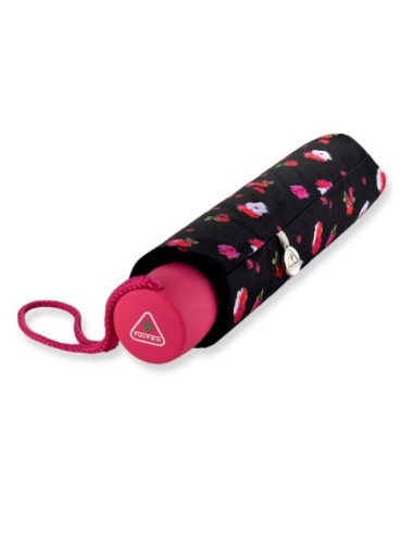 L354-4485 StrawberryGarden (Клубничный сад) Зонт женский механика Fulton