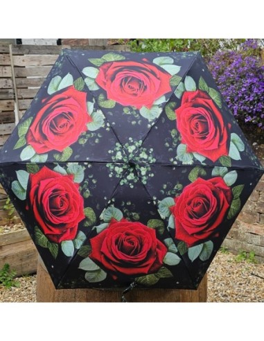 L501-4480 HugeRose (Большая роза) Зонт женский механика Fulton