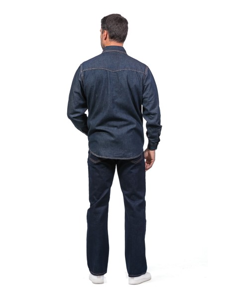 Купить джинсовую рубашку Montana 12190 RW можно в сети Надежная Джинса