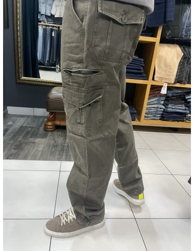 Купить джинсы Prodigy карго с карманами по бокам 5503-K 1071