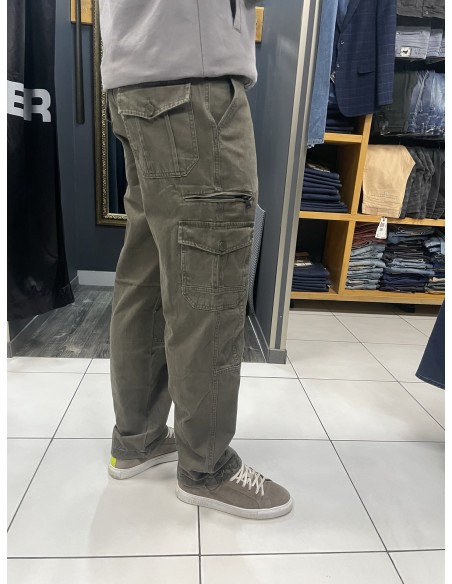 Купить джинсы Prodigy карго с карманами по бокам 5503-K 1070