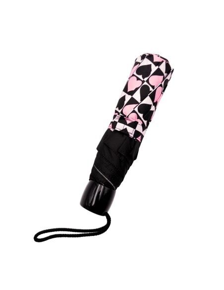 L354-4537 Harlequin Heart (Сердце Арлекина) Зонт женский механика Fulton