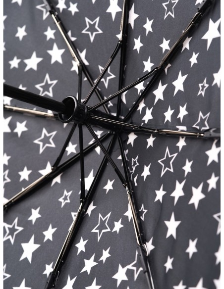 Q25807 (Звезды на черном) Зонт женский автомат Henry Backer