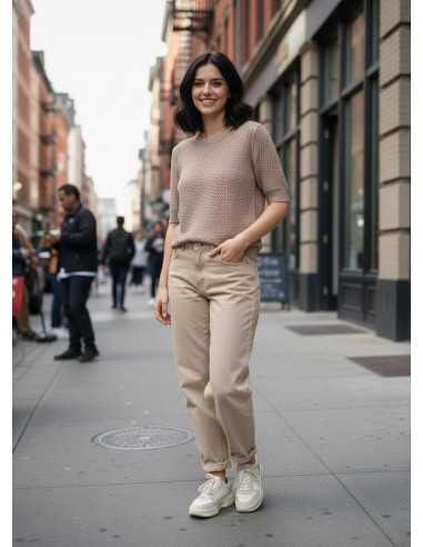 Джемпер Pantamo МD113-1Р (бежевый)