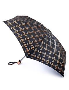 L501-3957 GoldenCheck (Золотая клетка) Зонт женский механика Fulton