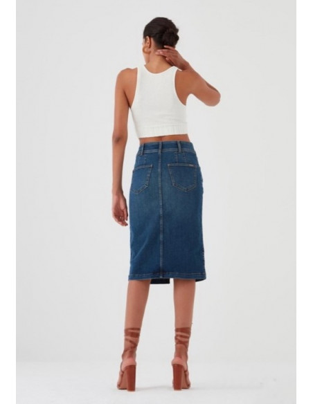 Купить юбку джинсовую Pantamo 5427-1486-03 можно в Надежная Джинса