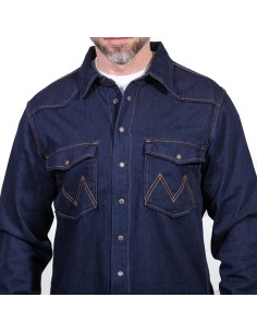 Купить джинсовую рубашку Montana 12191 DN можно в сети Надежная Джинса