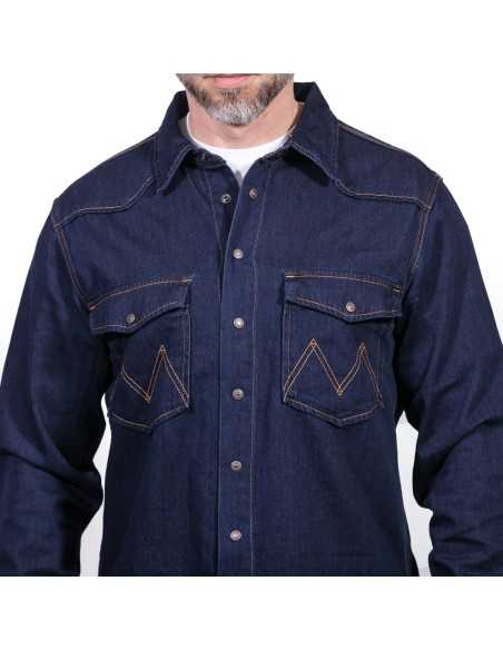 Купить джинсовую рубашку Montana 12191 DN можно в сети Надежная Джинса