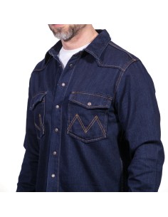 Купить джинсовую рубашку Montana 12191 DN можно в сети Надежная Джинса 2