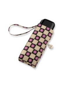 L501-4478 FlowerCheck (Цветная клетка) Зонт женский механика Fulton 2