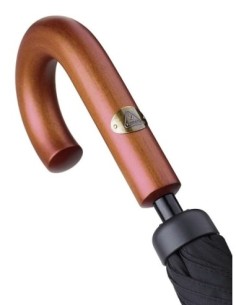 G813-01 Black (Черный) Зонт мужской трость Fulton 2