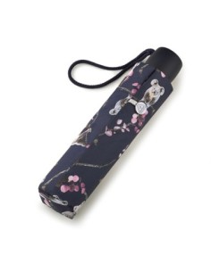 L354-4224 Rose&animal (Бежевые розы) Зонт женский механика Fulton 2