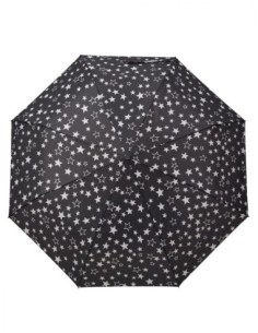 Q25807 (Звезды на черном) Зонт женский автомат Henry Backer 2
