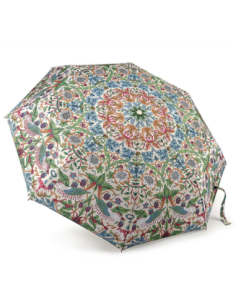 L757-4237 StrawberryThiefLightGround (Клубничный воришка) Зонт женский механика Fulton 2