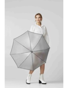 L903-011 SilverIridescent (Серебро) Зонт женский трость Fulton 2