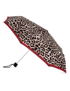 L354-4249 LusterousLeopard (Леопард) Зонт женский механика Fulton