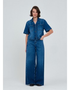 Купить блейзер-рубашку 4325-1605-03 можно в магазине Надежная Джинса