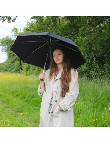 L345-01 Black (Черный) Зонт женский автомат Fulton
