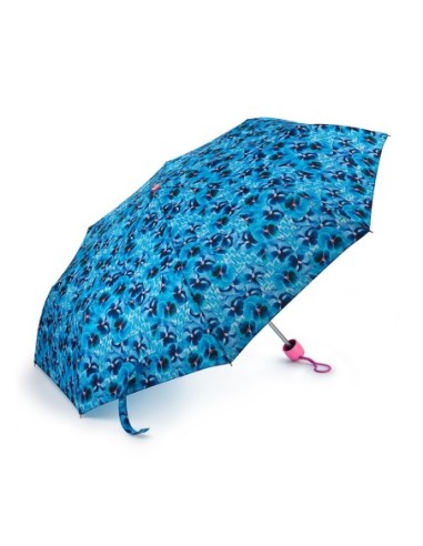L354-4377 CoolPansy (Анютины глазки) Зонт женский механика Fulton
