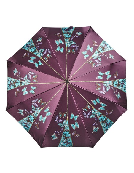Q2101 Butterfly (Бабочки) Зонт женский автомат Henry Backer