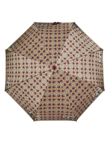 Q2105 CheckYellow (Желтая клетка) Зонт женский автомат Henry Backer