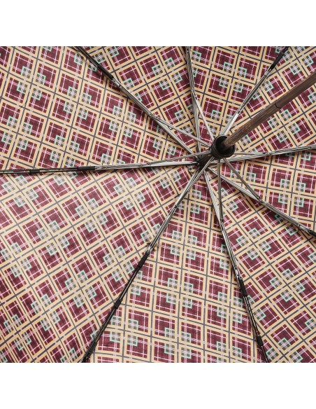 Q2105 CheckYellow (Желтая клетка) Зонт женский автомат Henry Backer