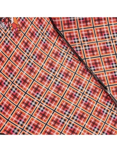 Q2204 CheckRed (Красная клетка) Зонт женский автомат Henry Backer