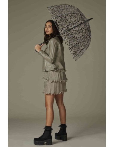 L042-3963 LeopardCamo (Камуфляжный леопард) Зонт женский трость Fulton