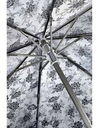 L852-3459 JacquardFloral (Жаккардовый цветок) Зонт женский механика Fulton