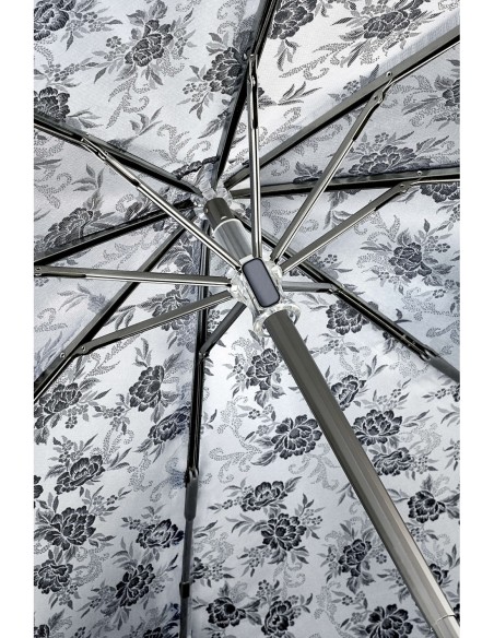 L852-3459 JacquardFloral (Жаккардовый цветок) Зонт женский механика Fulton