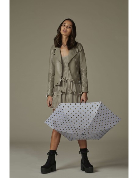 L501-F23521 Bees (Пчелы) Зонт женский механика Fulton