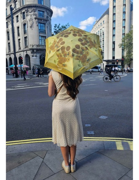 L794-2348 Sunflower (Подсолнухи В.Гог) Зонт женский механика Fulton