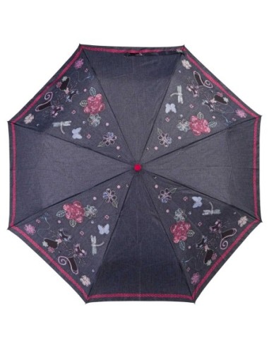 R346-1348 PurdyPrincess (Кошки) Зонт женский автомат Fulton