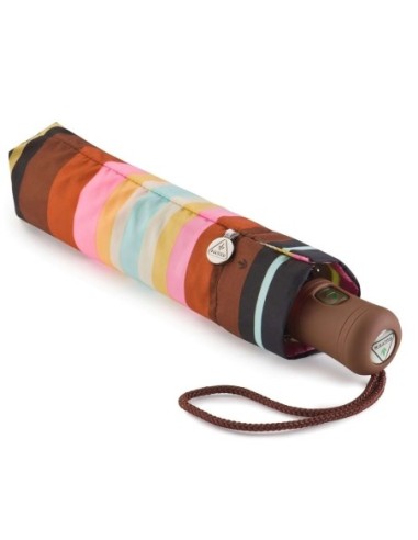 R346-1416 RodeoStripe (Разноцветная полоска) Зонт женский автомат Fulton