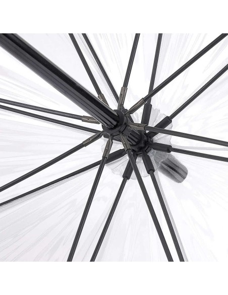 L041-01 Black (Черный) Зонт женский трость Fulton