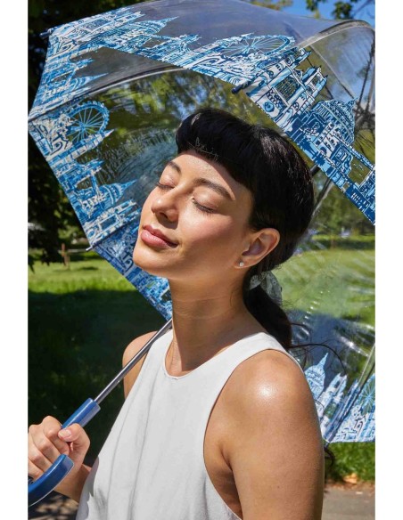 L042-3042 LondonIcons (Лондон) Зонт женский трость Fulton