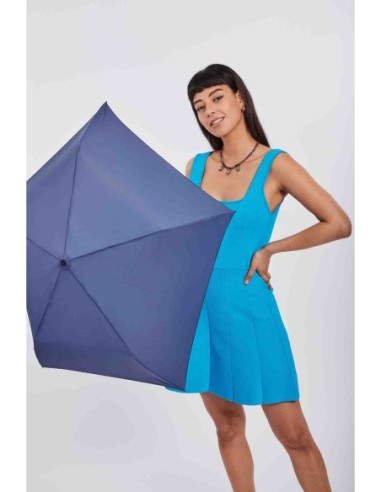 L891-033 Navy (Синий) Зонт женский механика Fulton