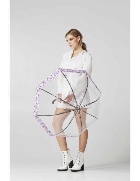 L866-4028 DigitalBlossom (Цветок) Зонт женский трость Fulton